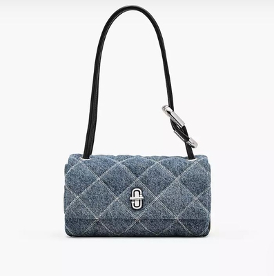 Bolso Quilted denim mini